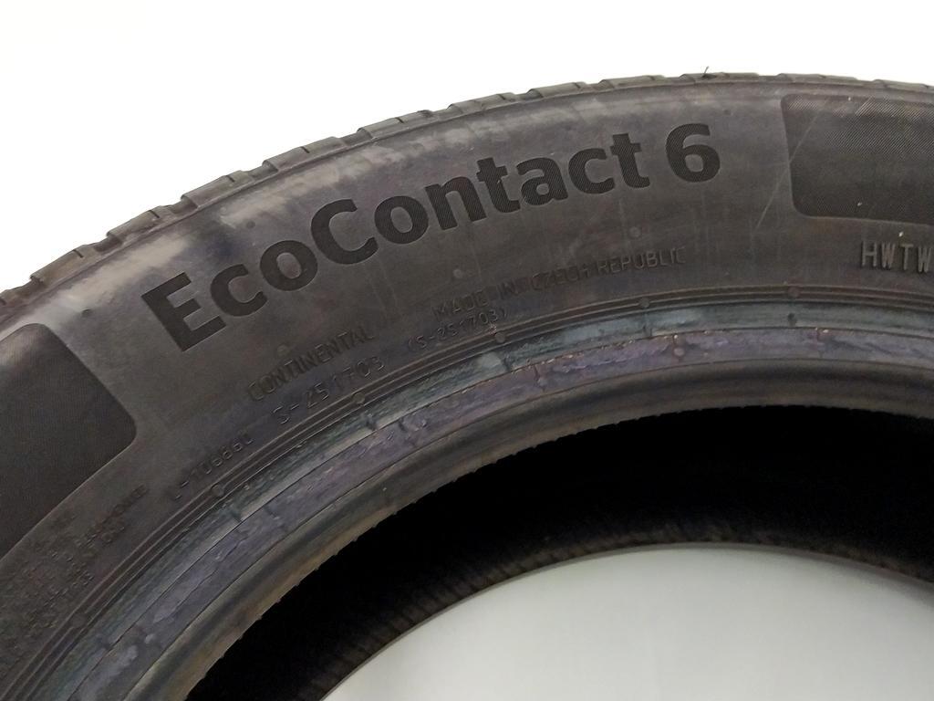 175/65 R15 84H CONTINENTAL ECOCONTACT 6 6.12MM 6.18MM 5.49MM 6.39MM A2619 TYRE