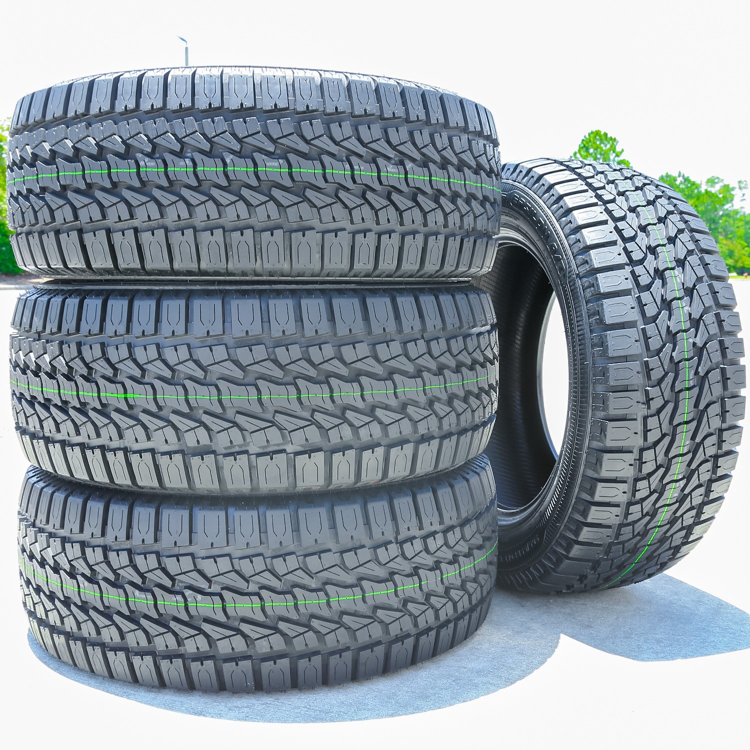 2 Tires Accelera Epsilon AT Steel Belted LT 305/55R20 E 10 Ply A/T All Terrain