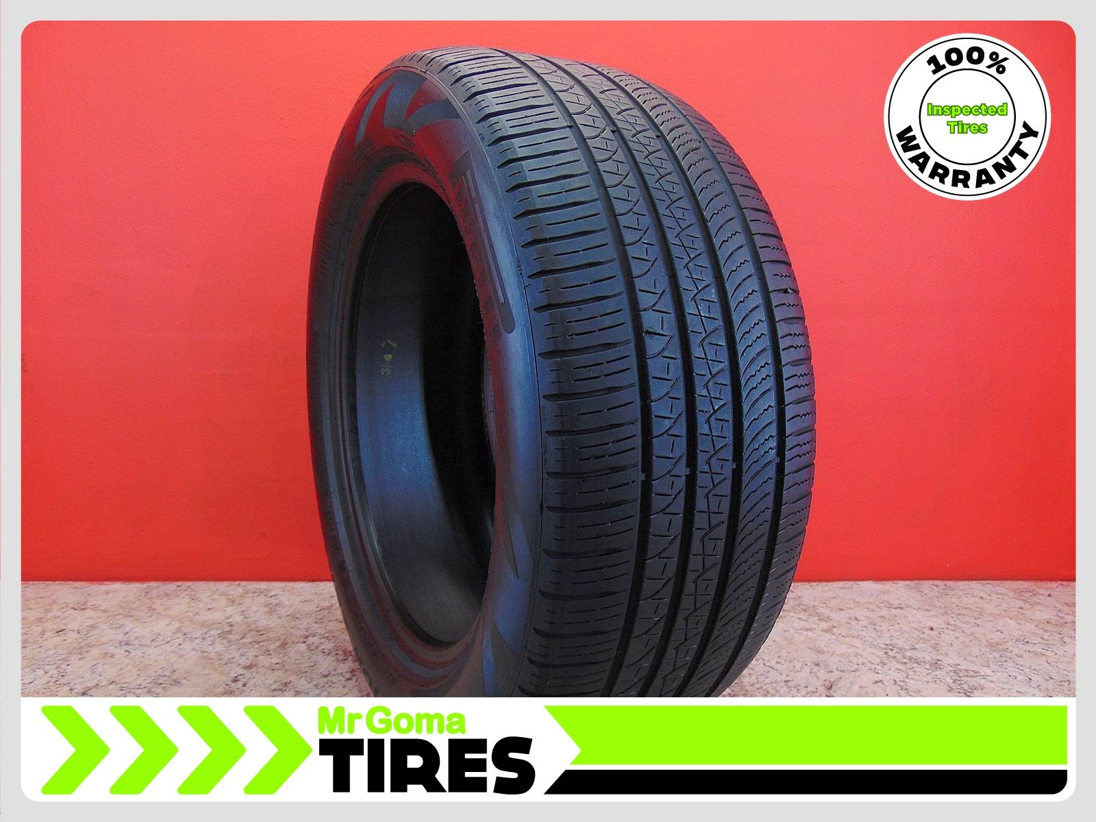 1 PIRELLI SCORPION ZERO A/S RSC RFT XL 265/50R19 USED TIRE 7.3/32 TREAD RUN FLAT