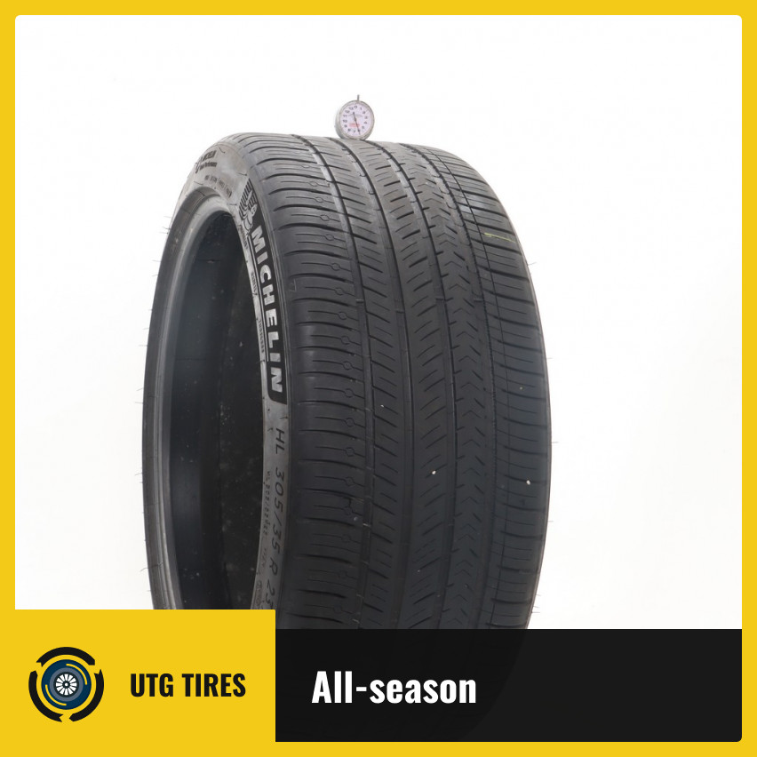Used 305/35R23 Michelin Pilot Sport All Season 4 LR Acoustic 114Y – 6/32
