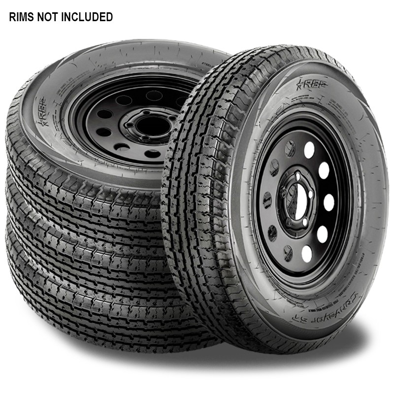 2 RBP Conveyor ST Semi Steel 175/80R13 97/93M Boat Cargo Trailer 8 PLY LR D