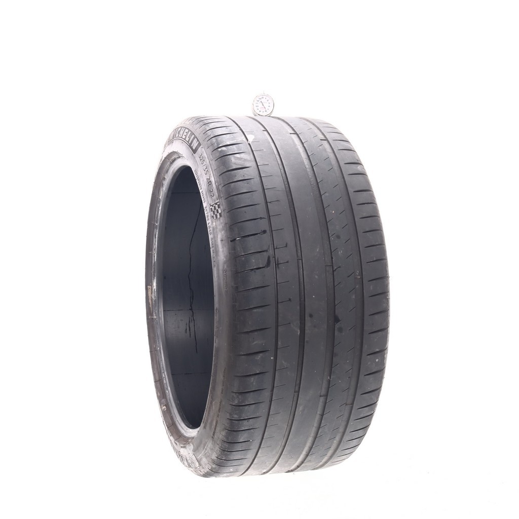 Set of (2) Used 325/35ZR22 Michelin Pilot Sport 4 S MO1 114Y – 5.5/32