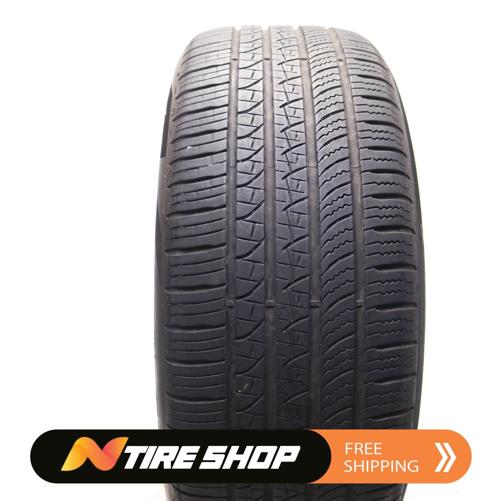 Set of 2 Used 235/50R20 Pirelli Scorpion Zero All Season Elect + – 104T – 7/32