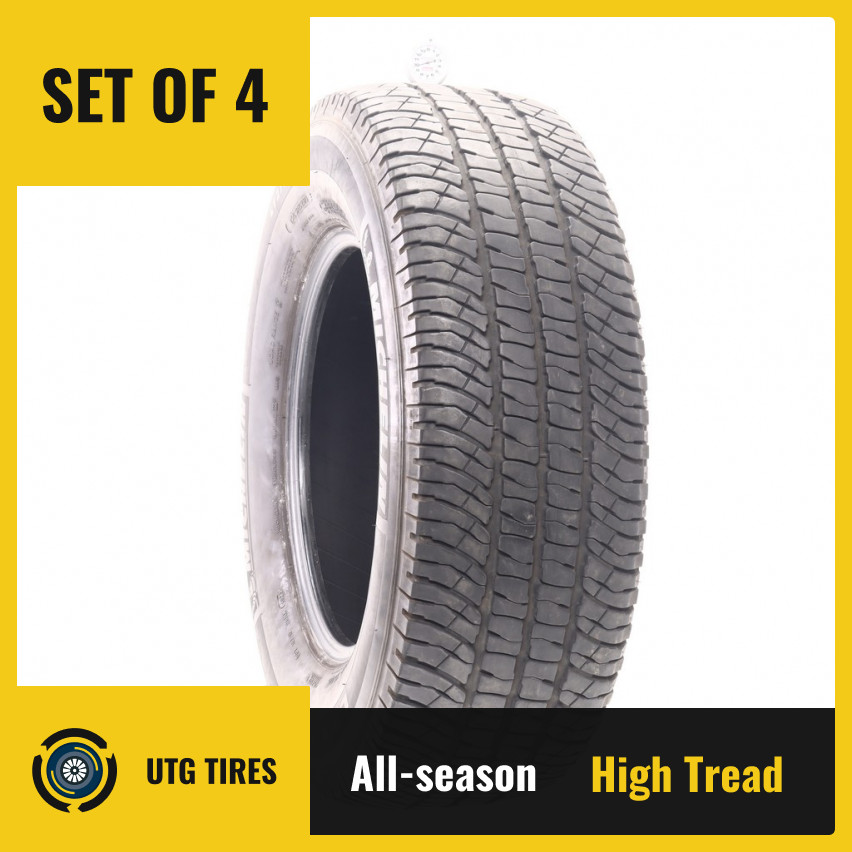 Set of (4) Used LT 275/70R18 Michelin LTX A/T2 125/122S – 9.5/32