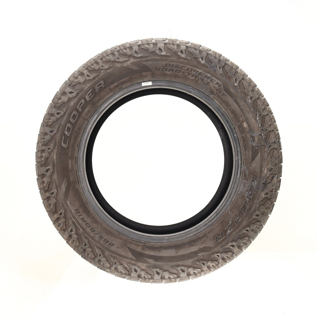 Set of (4) Used 265/60R18 Cooper Discoverer Road+Trail AT 114H – 5.5-6.5/32
