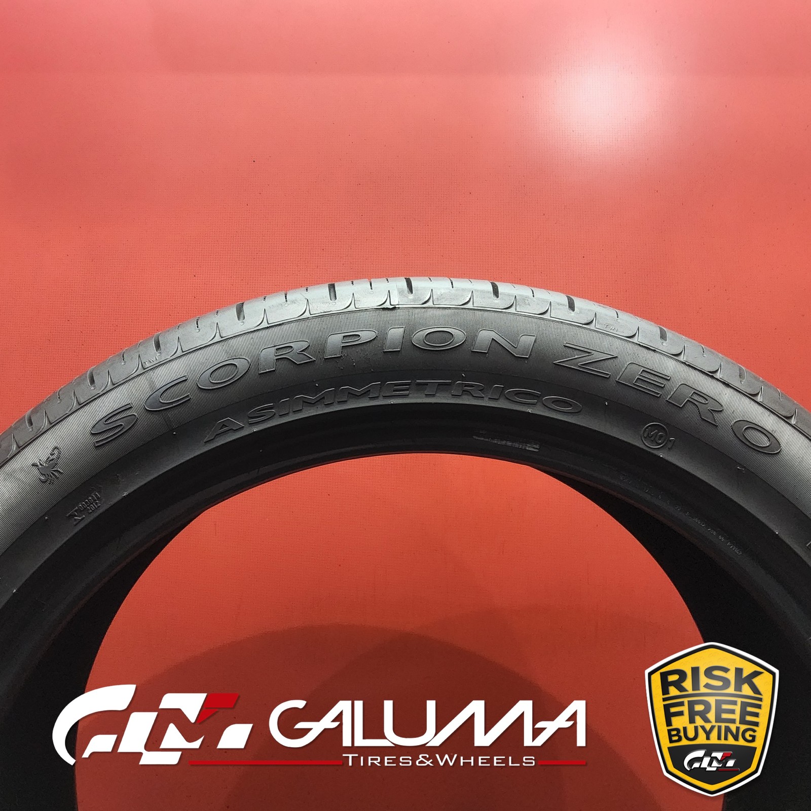 Set of 2 Tires Pirelli Scorpion Zero Asimmetrico (MO1) XL 295/40R22 112W #95731
