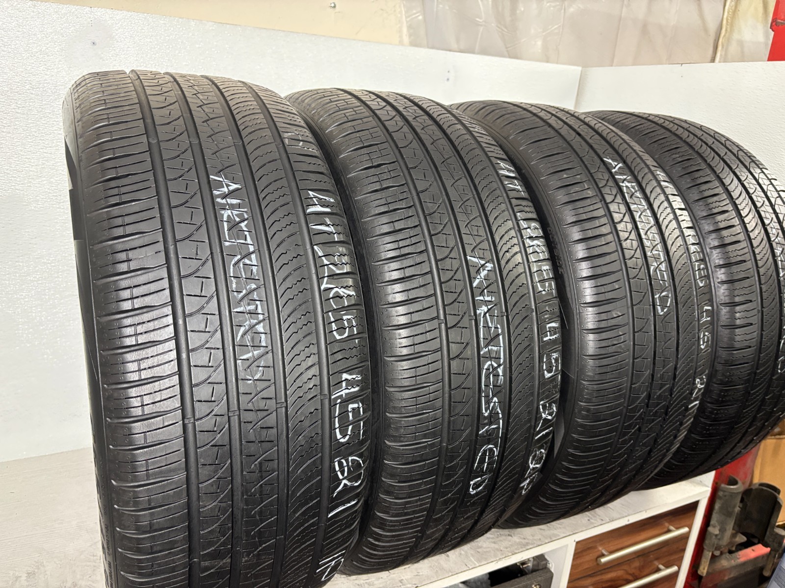 NO SHIPPING ONLY LOCAL PICK UP Set 4 Tires 265 45 21 Pirelli Scorpion Zero A/S