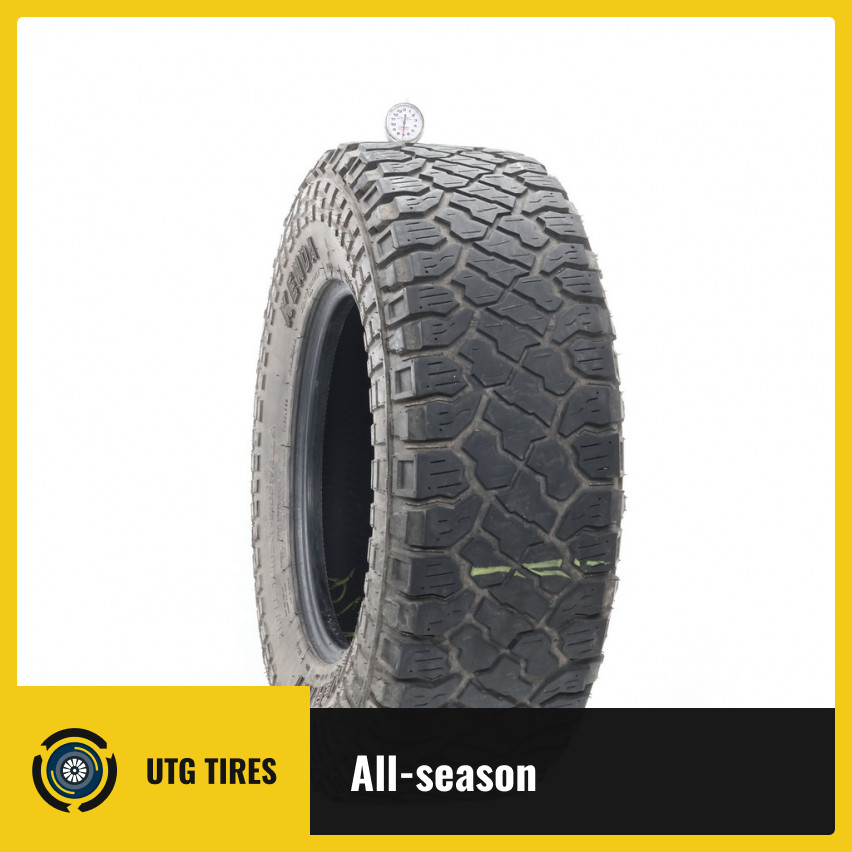 Used LT 33X10.5R17 Kenda Klever R/T 121R – 7/32