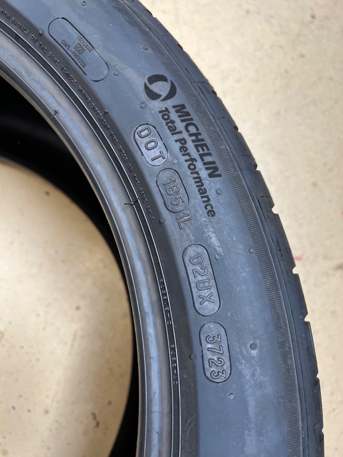 1 – NEW 315/35R20 XL (110V) Michelin Pilot Sport All Season 4 (ND0) Porsche 7068