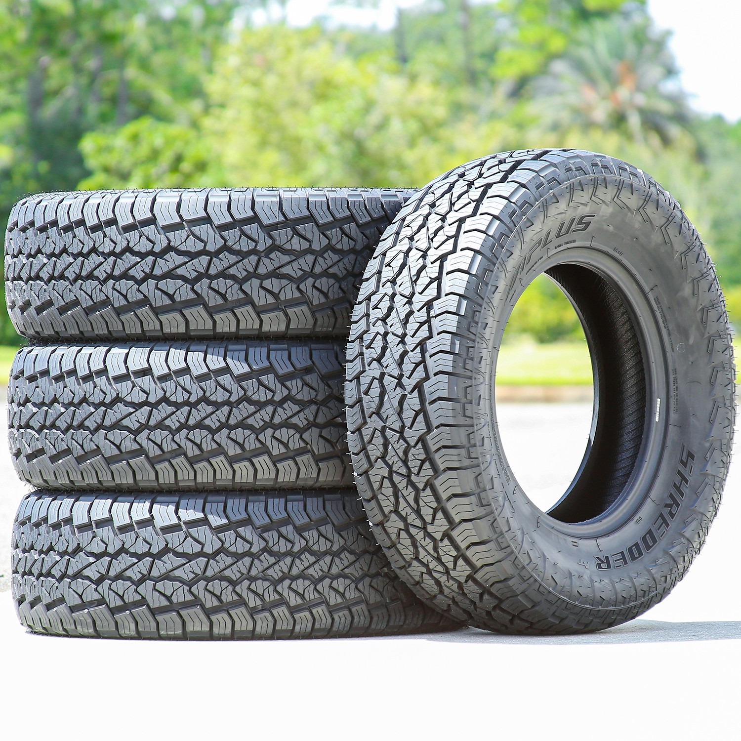 4 Tires Aplus Shredder AT LT 235/80R17 Load E 10 Ply A/T All Terrain