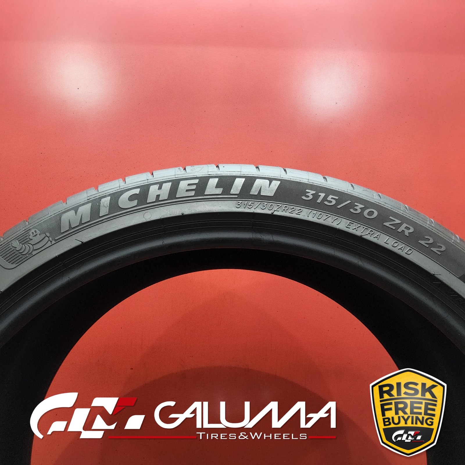 Set of 2 Tires LikeNEW Michelin Pilot Sport 4S ★ XL 315/30ZR22 315/30/22 #95159
