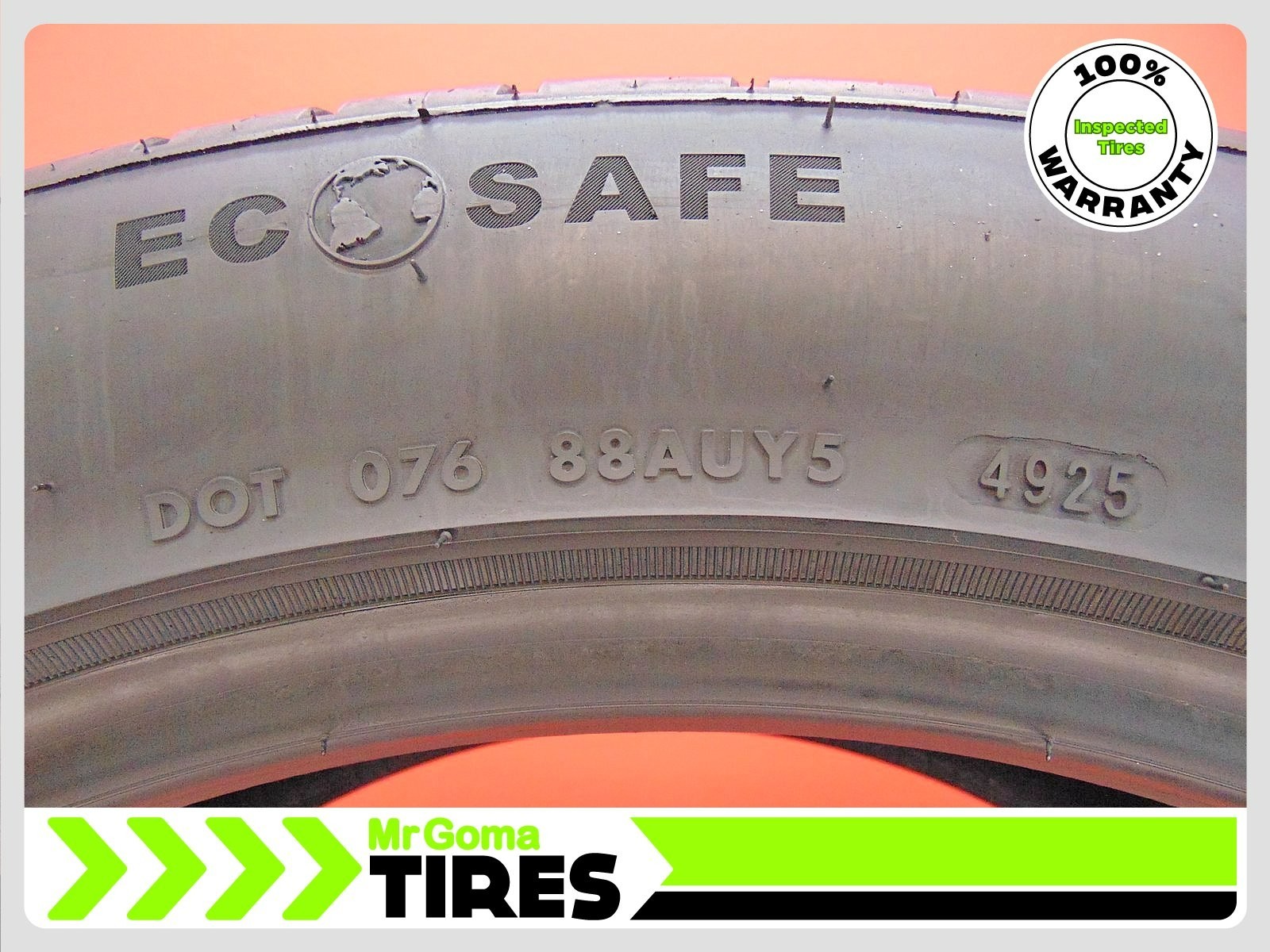 2 ADVANTA HP Z-02 ALL SEASON ECOSAFE XL 275/45ZR21 USED TIRES 8.2/32 TREAD 110W