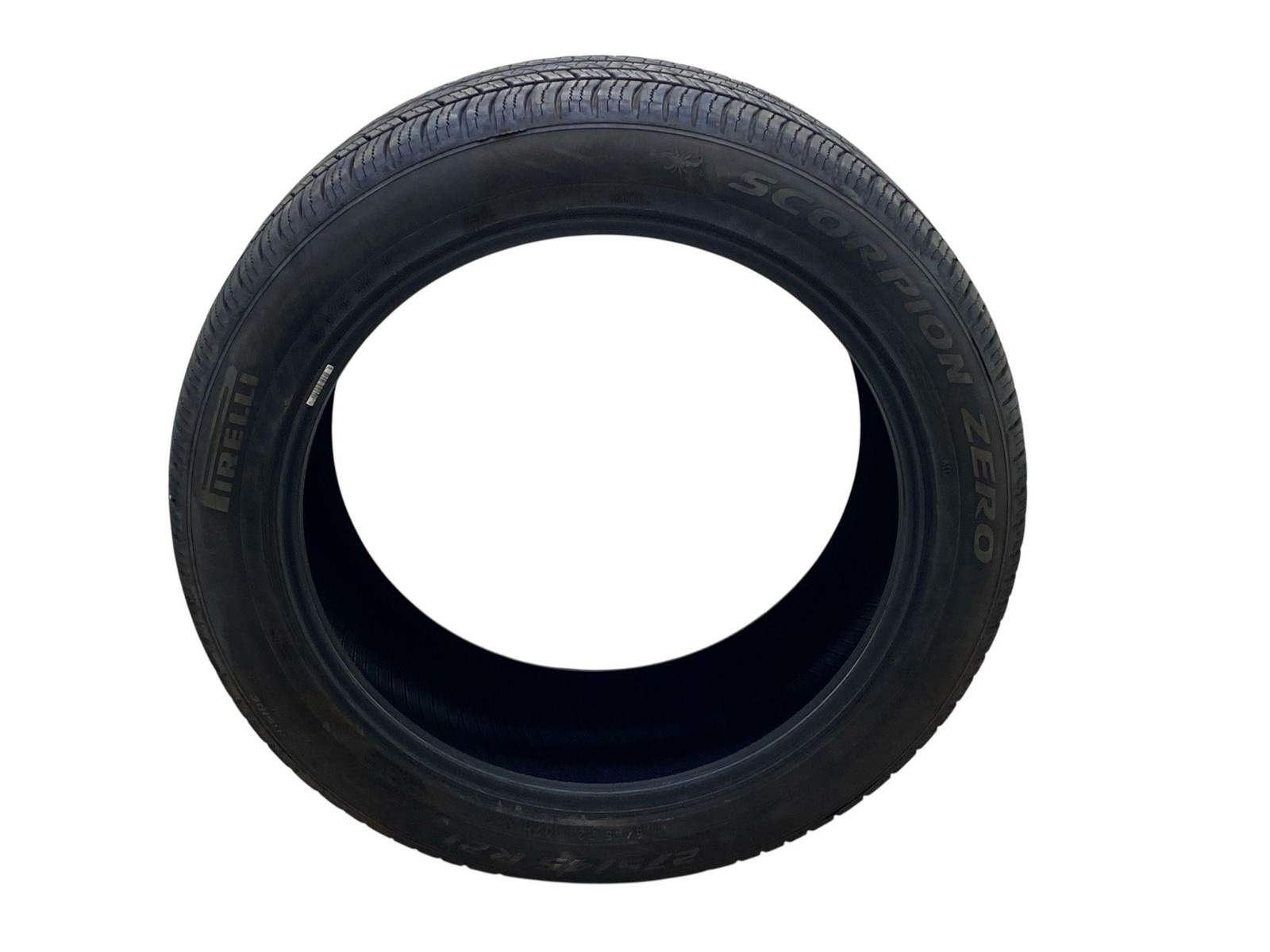 (A) PIELLI SCORPION ZERO 275/45R21 9/32ND TREAD DEPTH DATECODE 0124