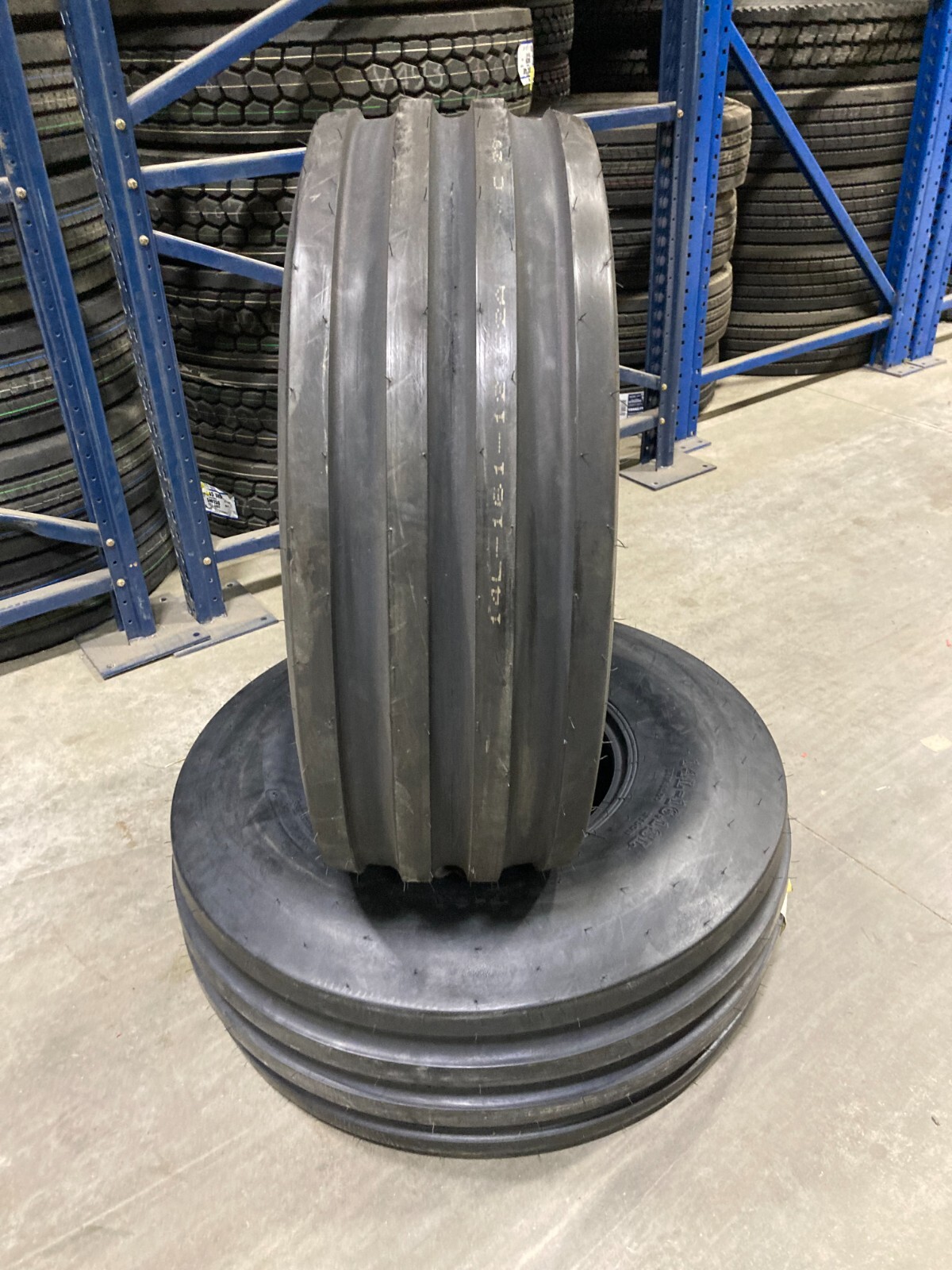 2 New Tires 14 L 16.1 Samson 10 ply Tubeless Tractor Front F-2M 4 Rib