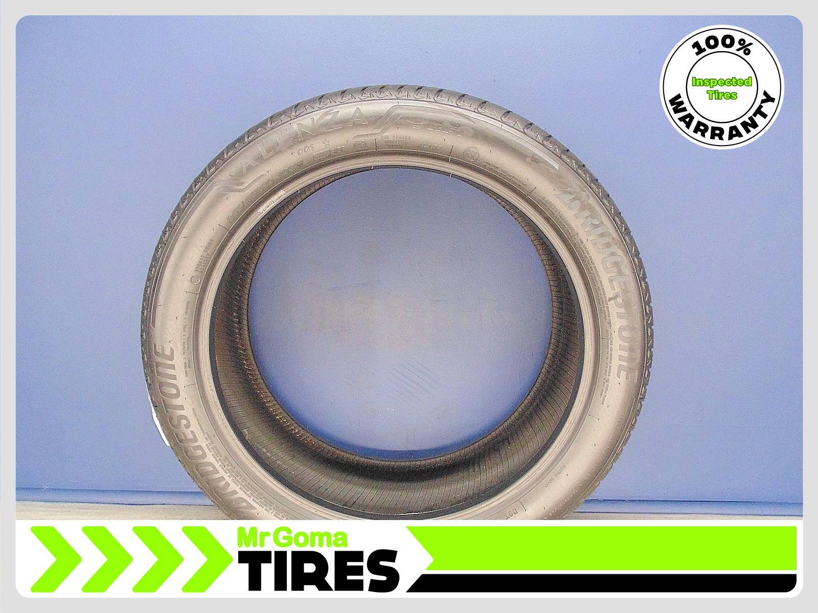 1 BRIDGESTONE ALENZA 001 RSC RFT 245/45R20 USED TIRE 7.5/32 TREAD BMW RUN FLAT