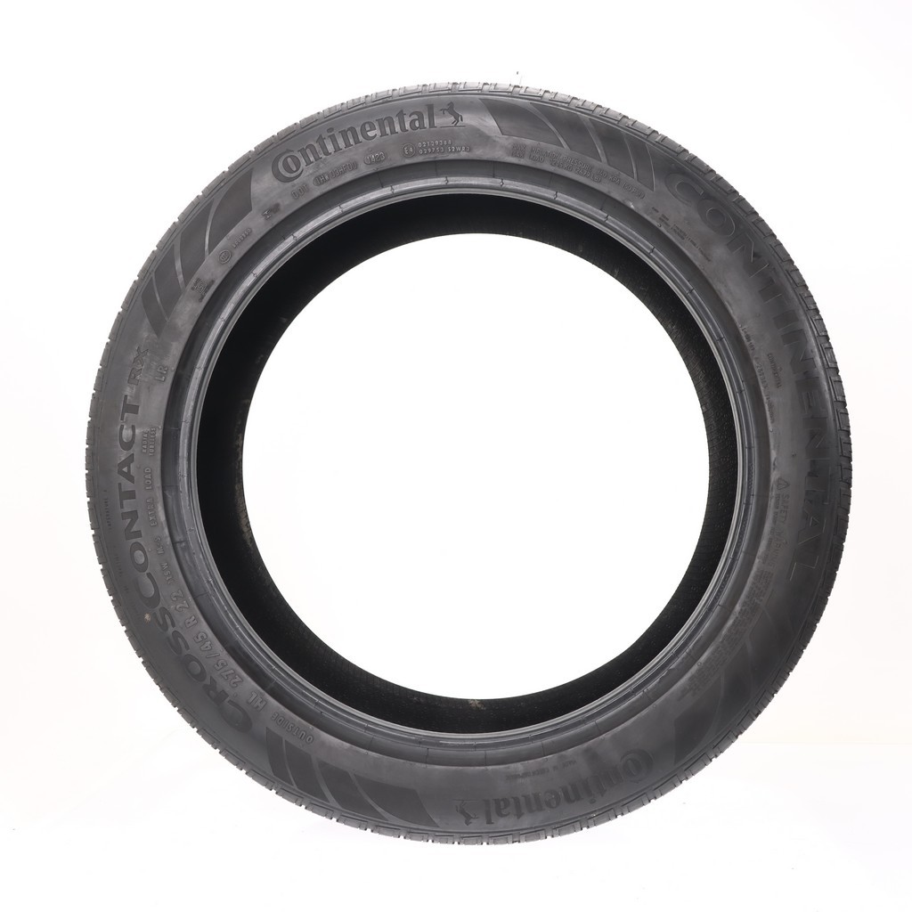Set of (4) Used 275/45R22 Continental CrossContact RX LR 115W – 6-7.5/32 (1817Q)