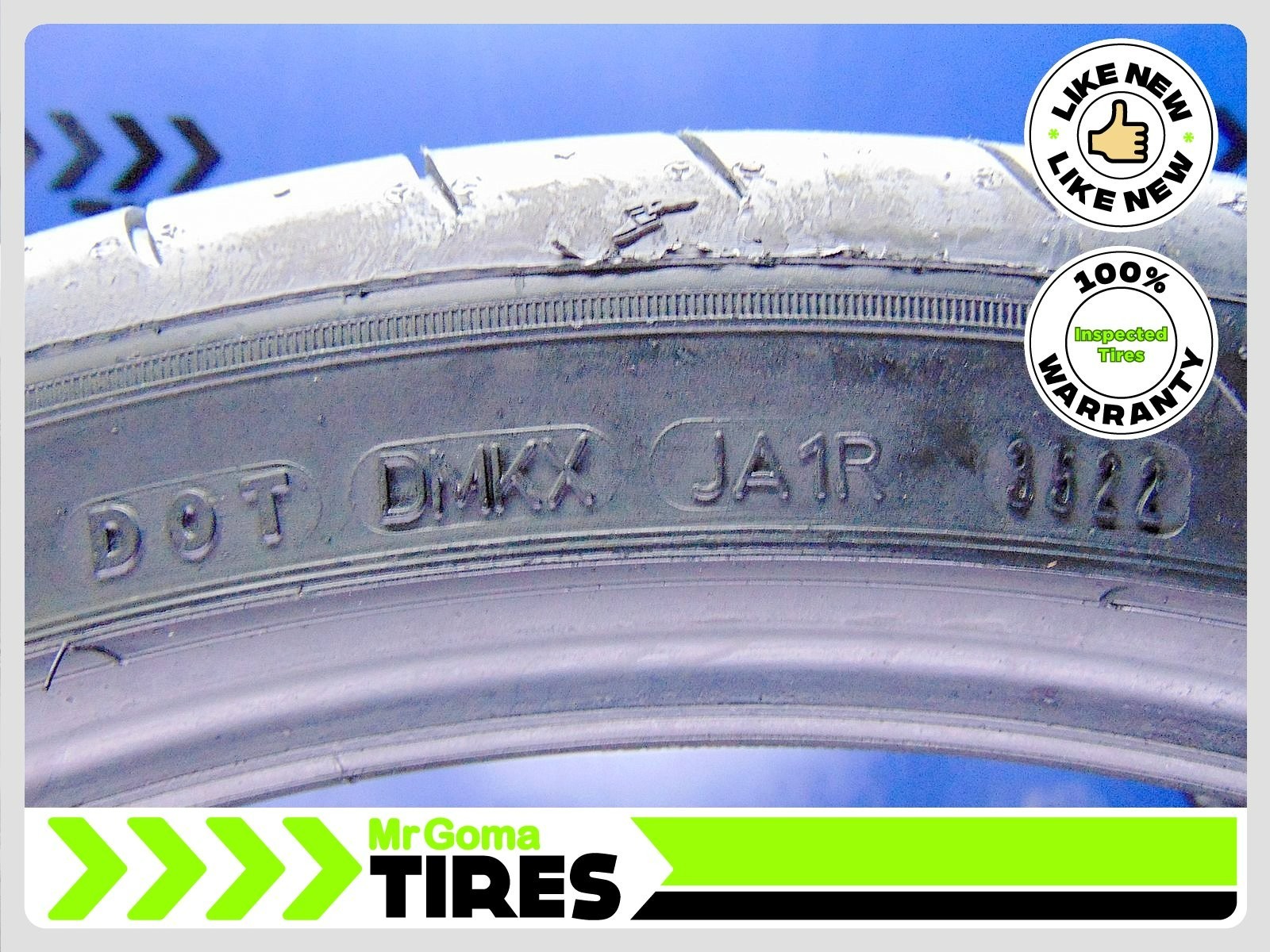 1 GOODYEAR EAGLE F1 ASYMMETRIC 3 NA0 XL 305/30ZR21 USED TIRES 7.3/32 Tread 104Y