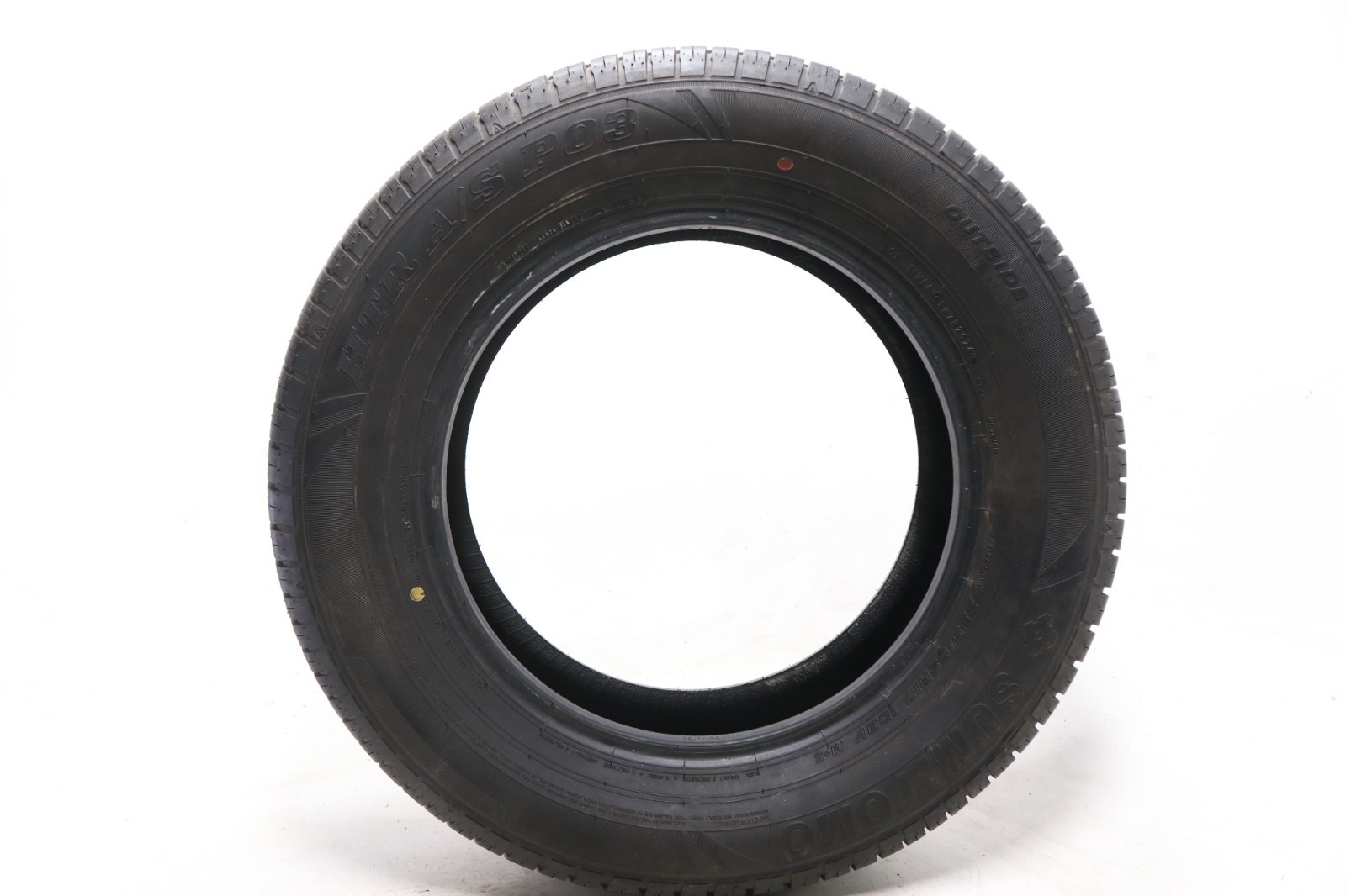 Set of 2 Used 235/65R17 Sumitomo HTR AS P03 – 108V – 8.5-9/32 No Repairs