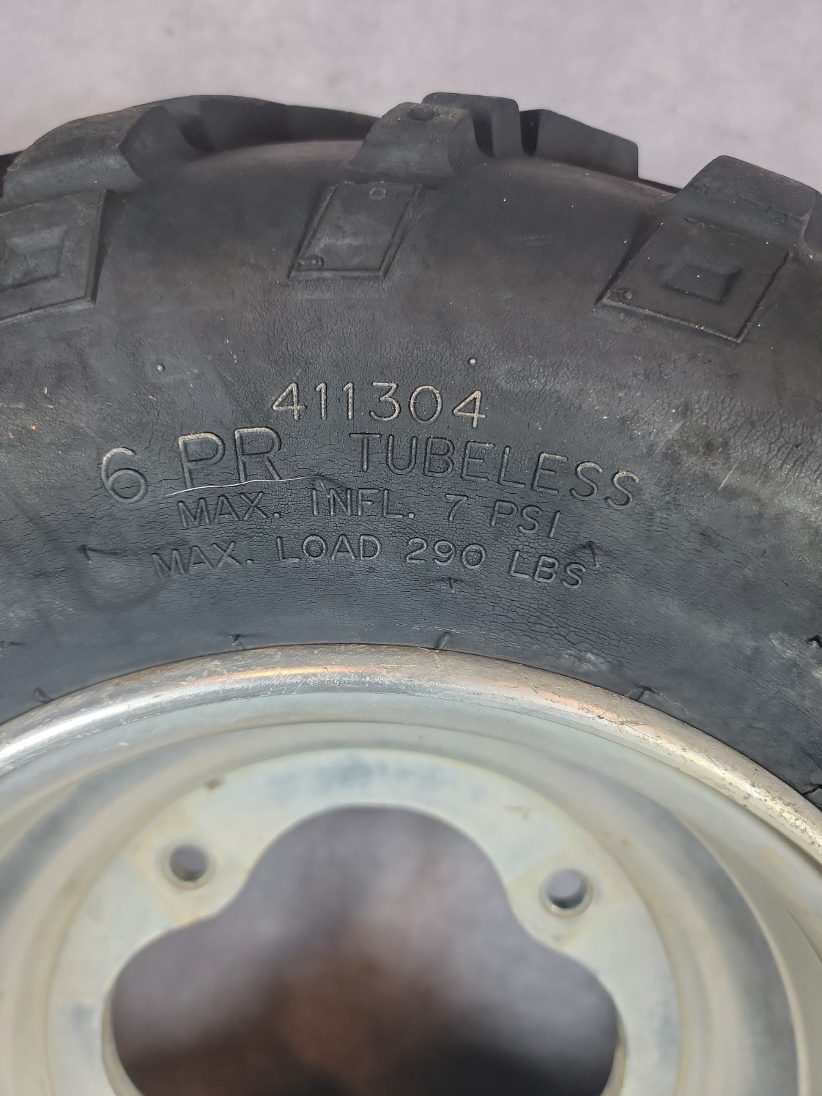Titan AT23x8‑11 Tire & Rim | 23×8‑11 ATV Front Wheel Used ATC 200X