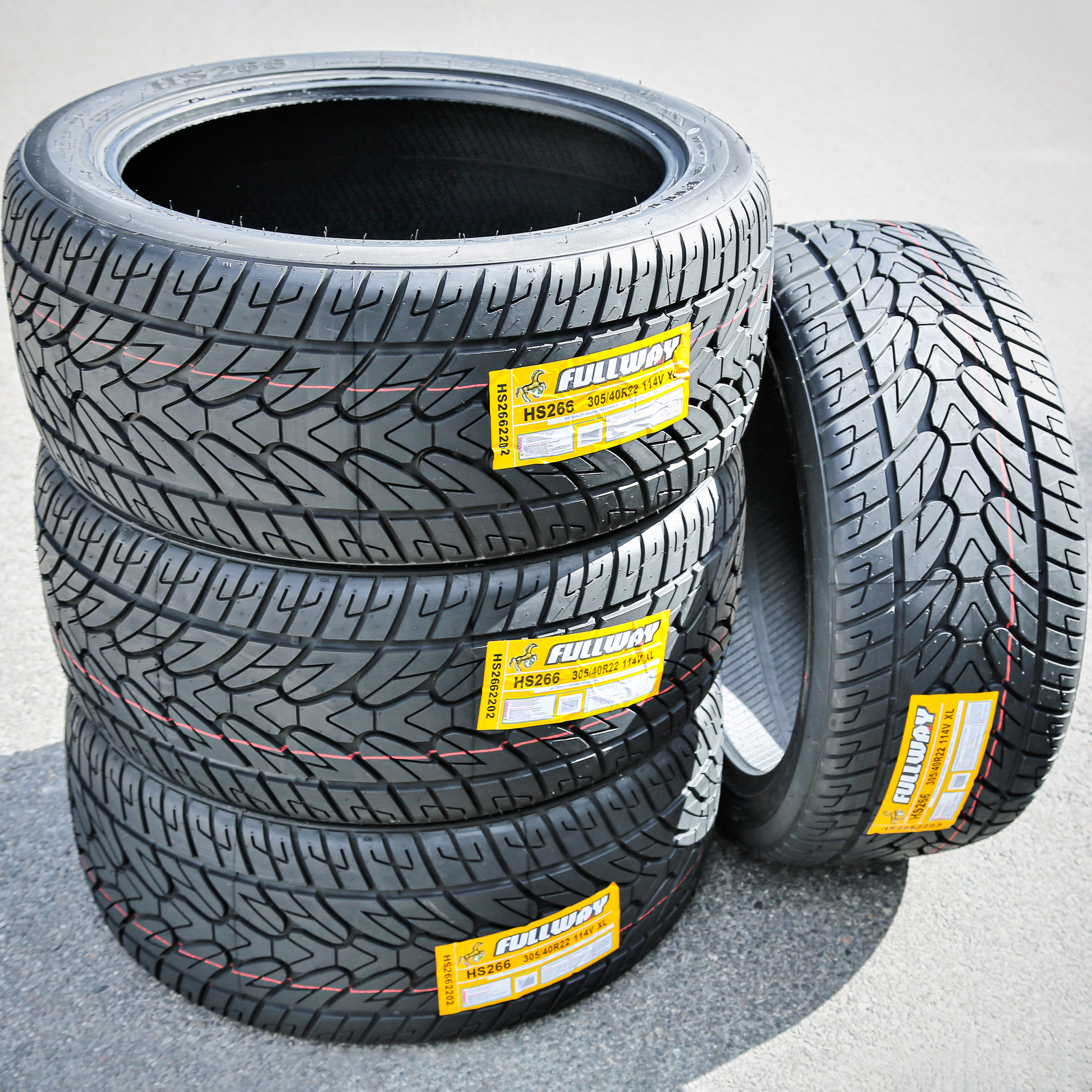 4 Tires Fullway HS266 305/40R22 114V XL A/S Performance