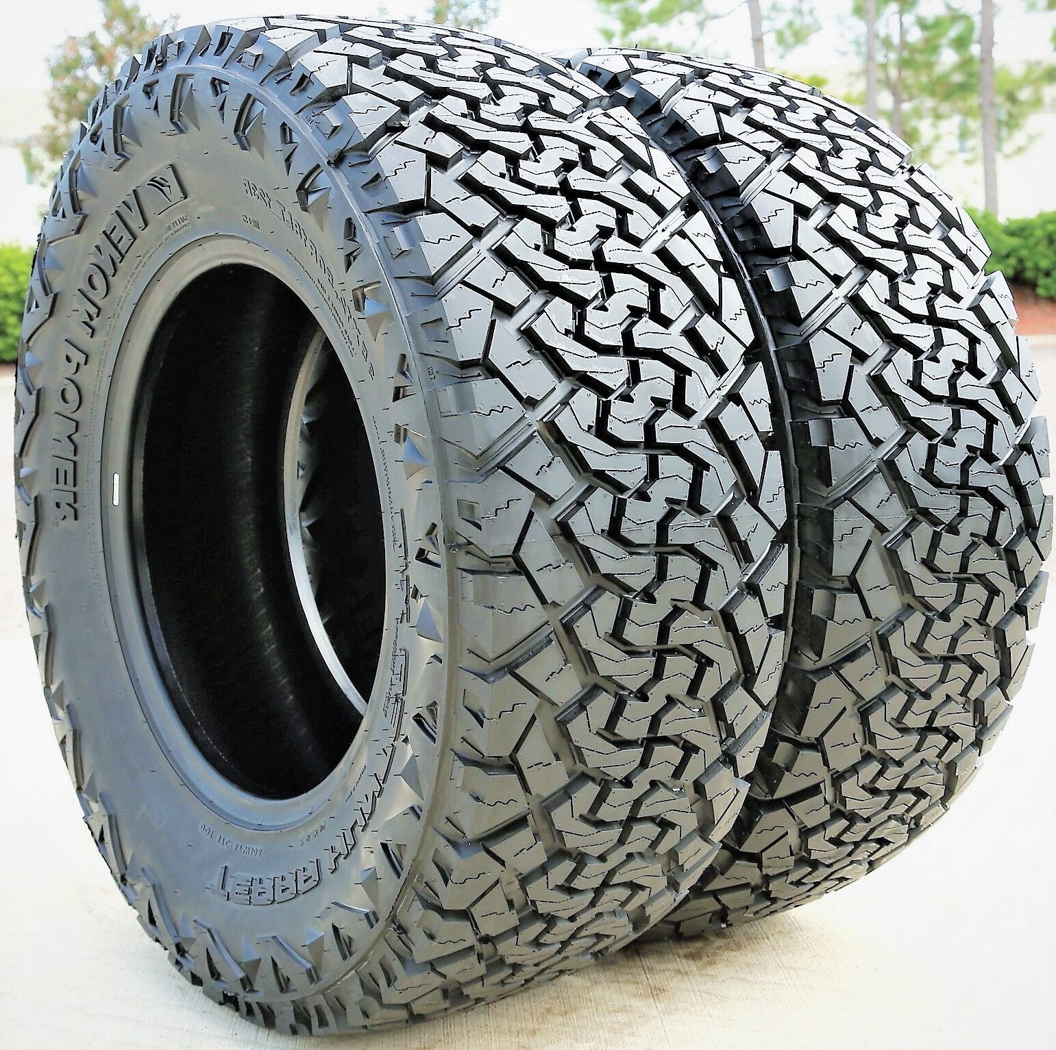 2 Tires 35X12.50R18 Venom Power Terra Hunter X/T XT Extreme Terrain E 10 Ply