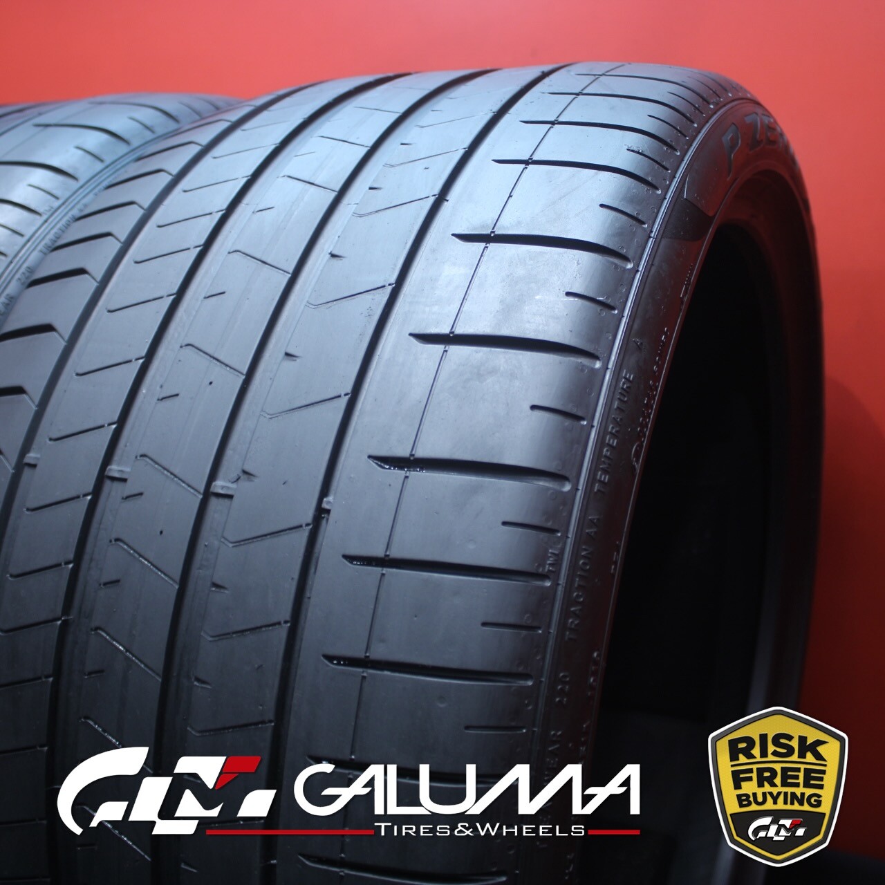 2X Tires LikeNEW Pirelli P Zero PZ4 PNCS 315/30R21 315/30/21 3153021 ZR21 #83289