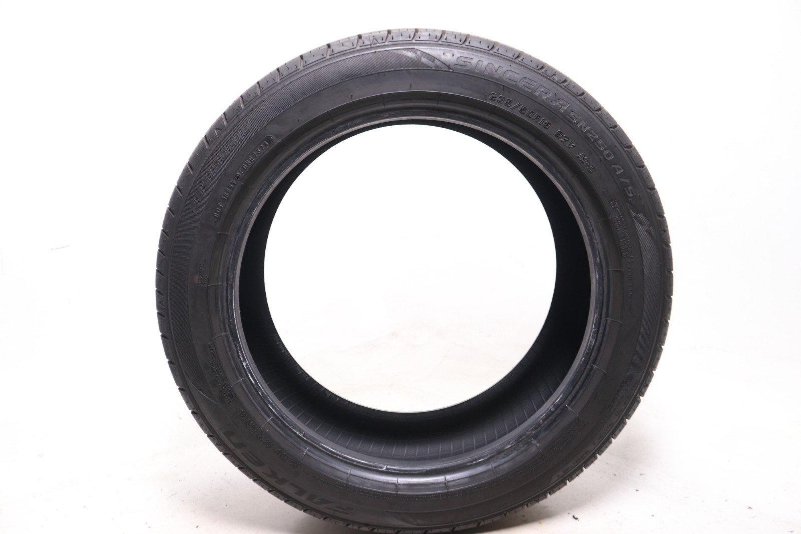 Set of 2 Used 235/50R18 Falken Sincera SN250 A/S – 97V – 8.5/32