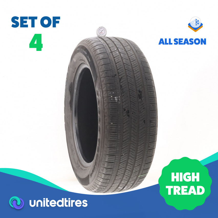 Set of (4) Used 255/60R18 Goodyear Eagle Touring 108H – 8.5-10/32 (1A2K5)