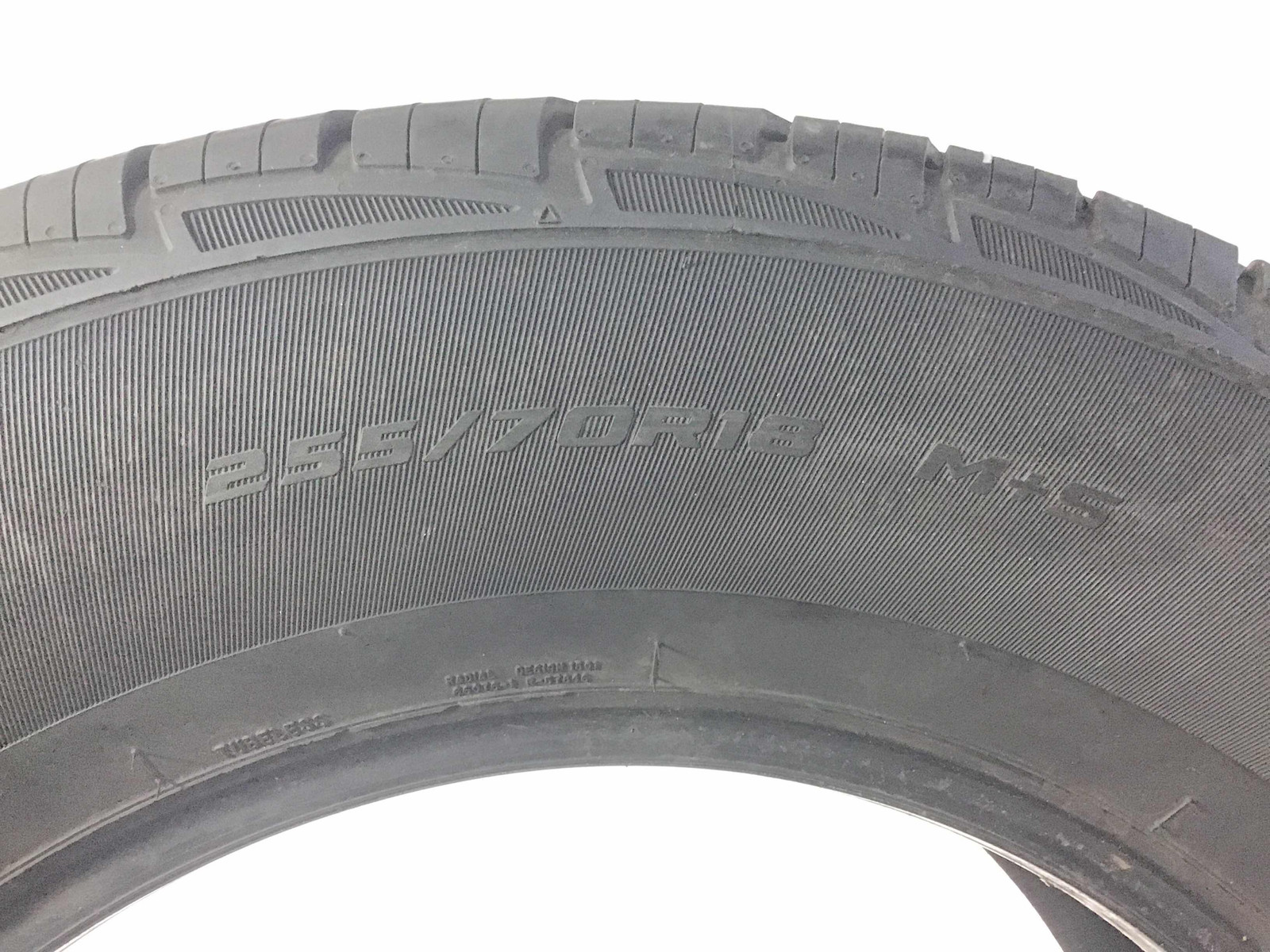P255/70R18 Cooper Adventurer H/T 113 T Used 6/32nds