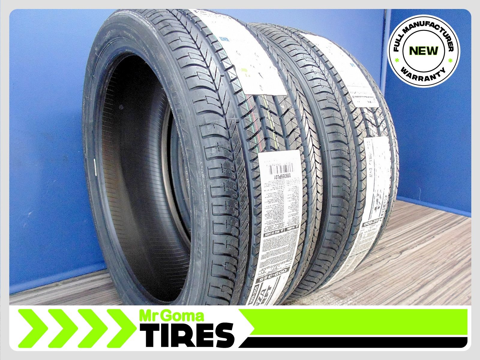 2 BRAND NEW 225/40R19 BRIDGESTONE TURANZA EL450 AR RFT TIRES Run flat 2254019
