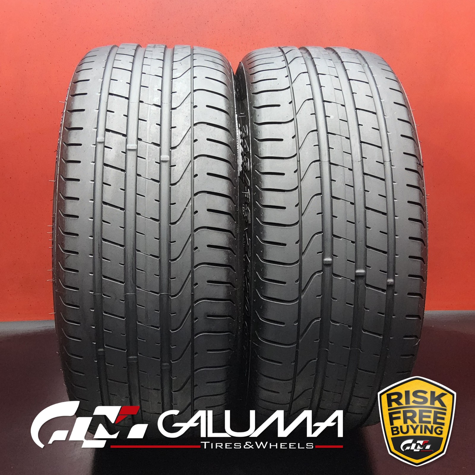 Set of 2 Tires Pirelli P Zero (N1) 245/35ZR20 245/35/20 91Y No Patch #93699