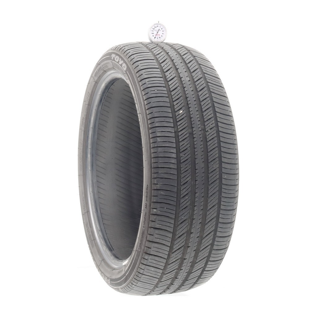 Set of (4) Used 215/45R18 Toyo Proxes A40 89V – 7-8/32