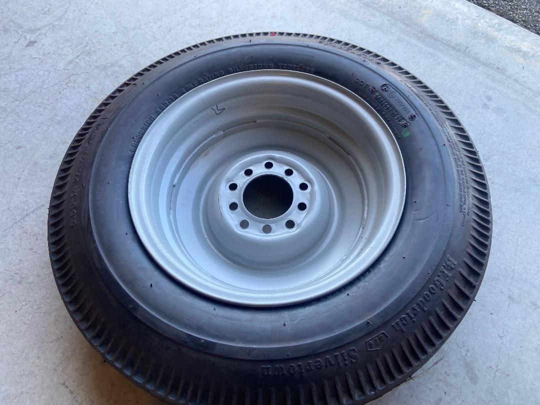 4 Vintage BF Goodrich Silvertown 5.60-14 2 1/4″ wide whites TIRES ONLY NEW READ