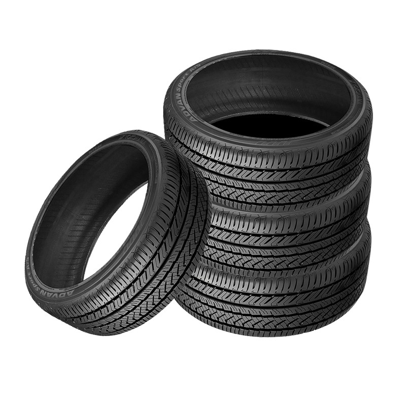 2 X Yokohama ADVAN SPORT A/S+ 245/40R20/4 99Y Tires