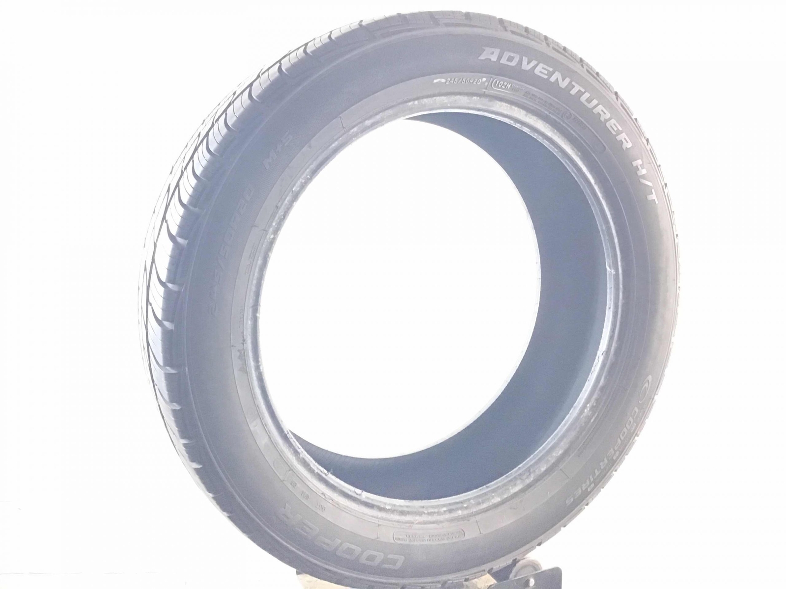 P245/50R20 Cooper Adventurer H/T 102 H Used 7/32nds
