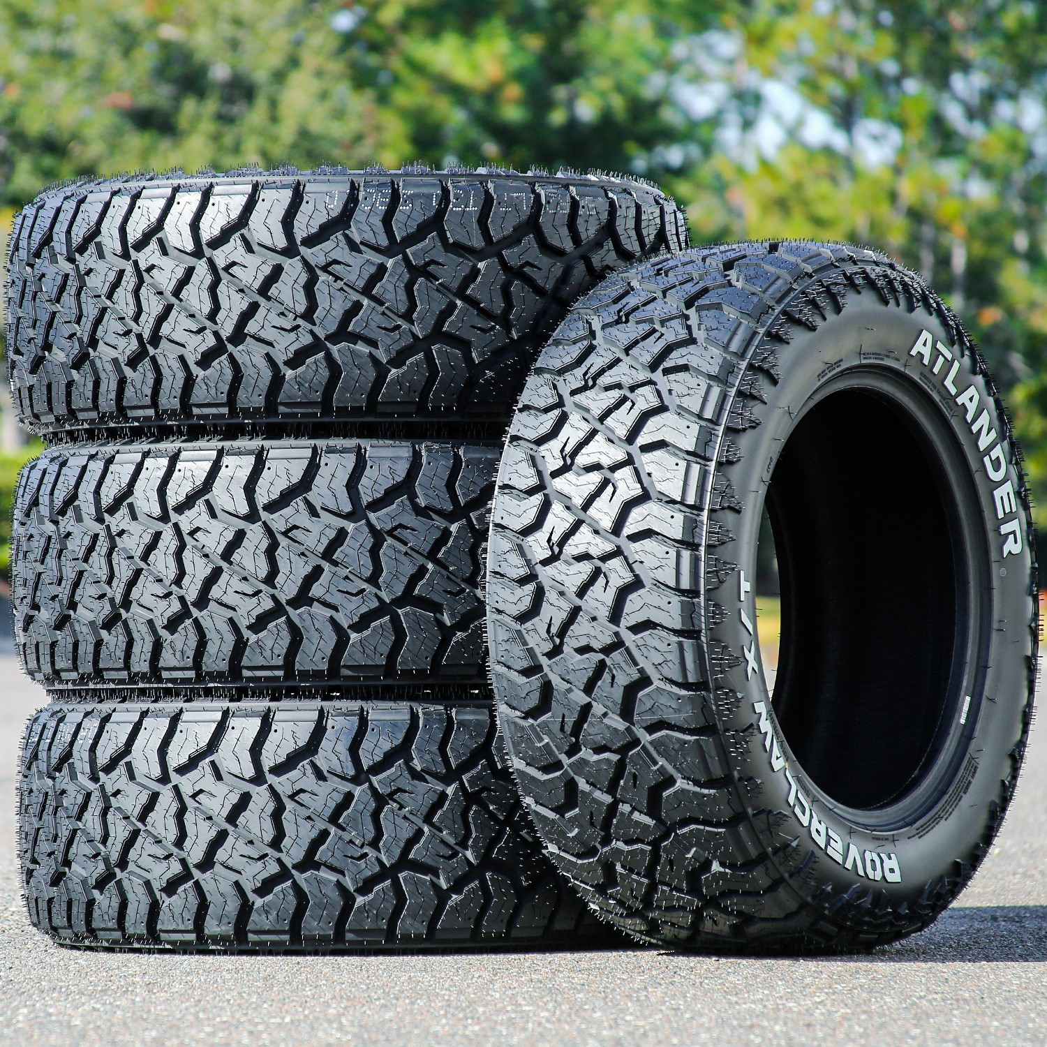 2 Tires LT 35X12.50R17 Atlander Roverclaw X/T XT Extreme Terrain Load E 10 Ply