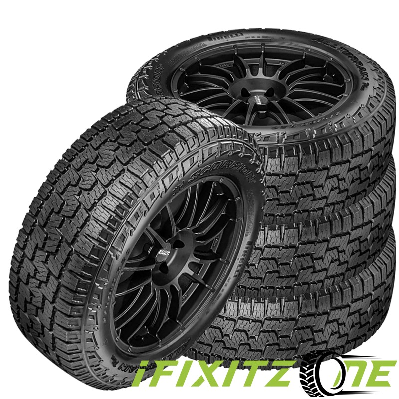 4 Pirelli Scorpion All Terrain Plus 235/80R17 120R Load Range E & 50K Mileage