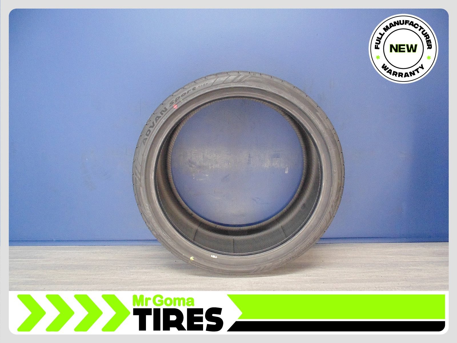 1 BRAND NEW 275/30ZR20 YOKOHAMA ADVAN SPORT V107 XL TIRE 97Y 275/30/20 2753020