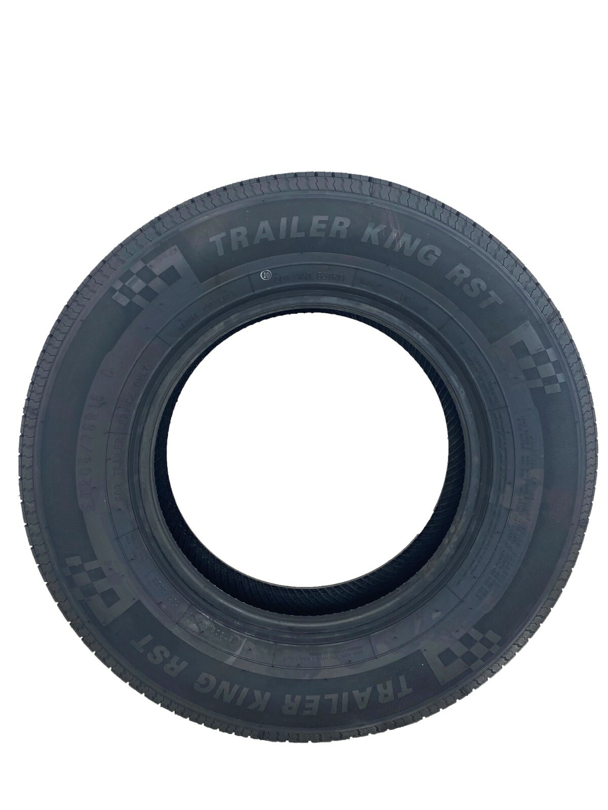 2 (Two) Trailer King RST ST205/75R15 205 75 15 2057515 Trailer Tires D/8