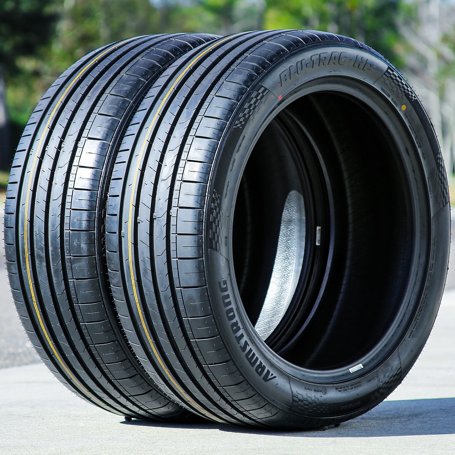 4 New Armstrong Blu-Trac HP 2x 255/40R18 99Y XL 2x 275/35R18 99Y XL AS Tires