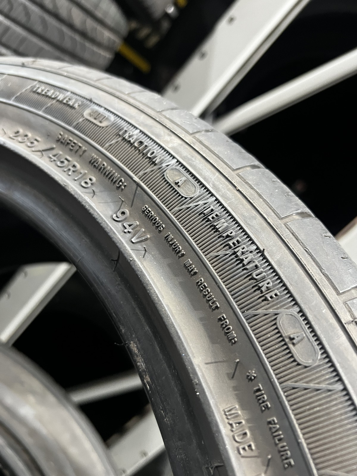 1 Tire Goodyear Eagle LS-2 235/45R18 94V DOT.1824 8/32 NO Patch