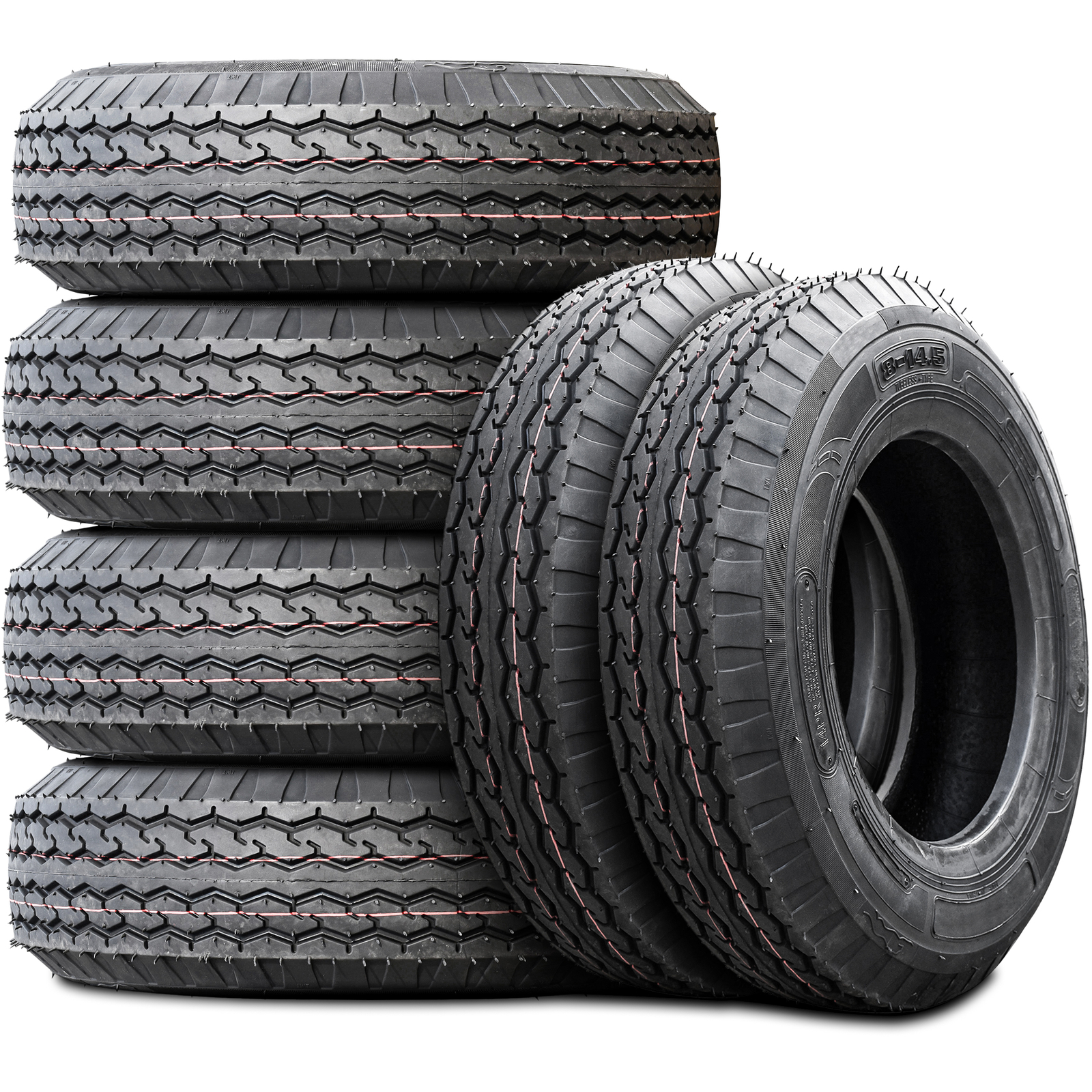 Tire Nama NM519 ST 8-14.5 8.00-14.5 G 14 Ply Heavy Duty Mobile Home Trailer