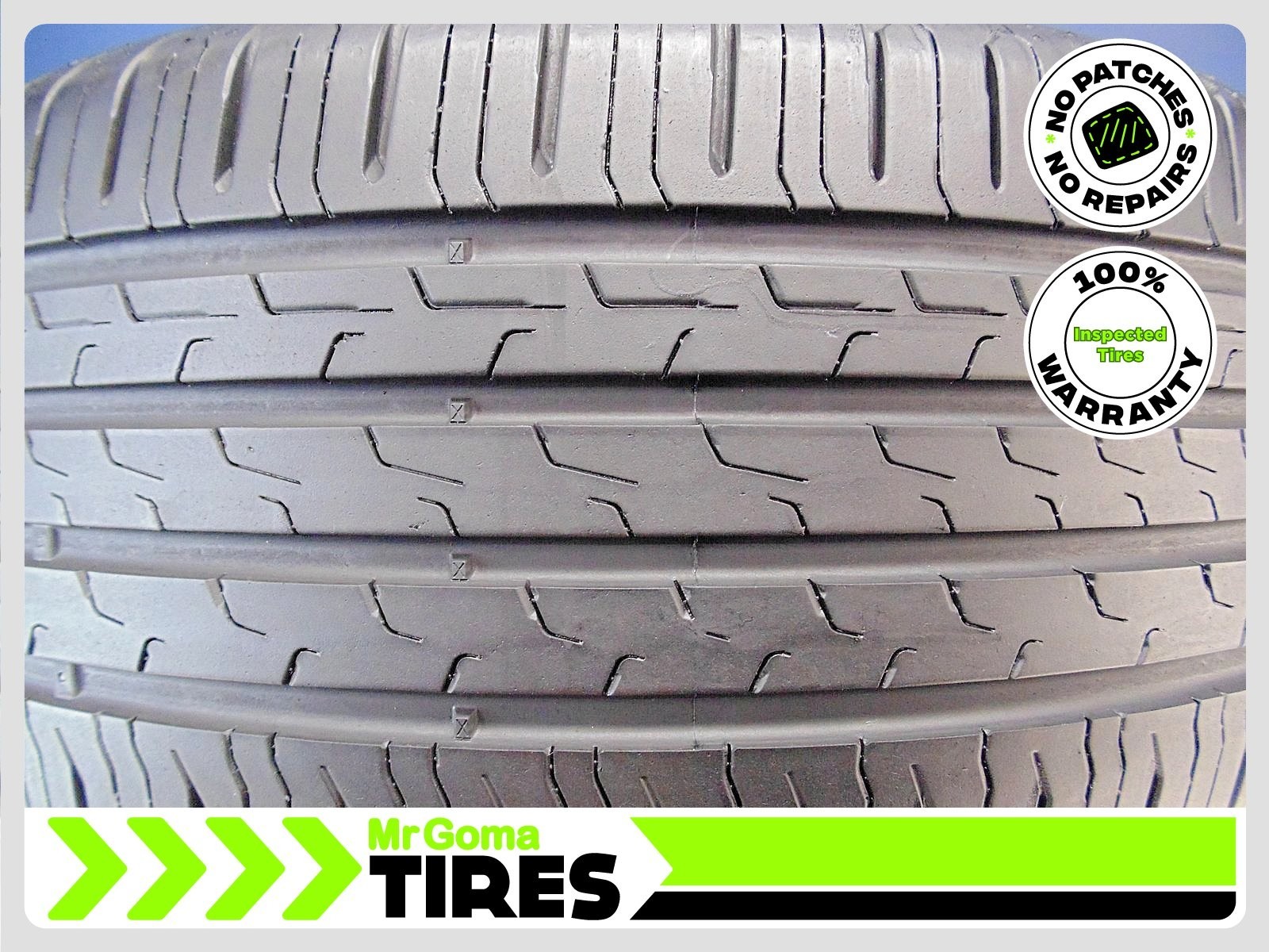 1 CONTINENTAL ECOCONTACT 6 SSR RFT XL 225/45R19 USED TIRE 7.3/32 TREAD 96W