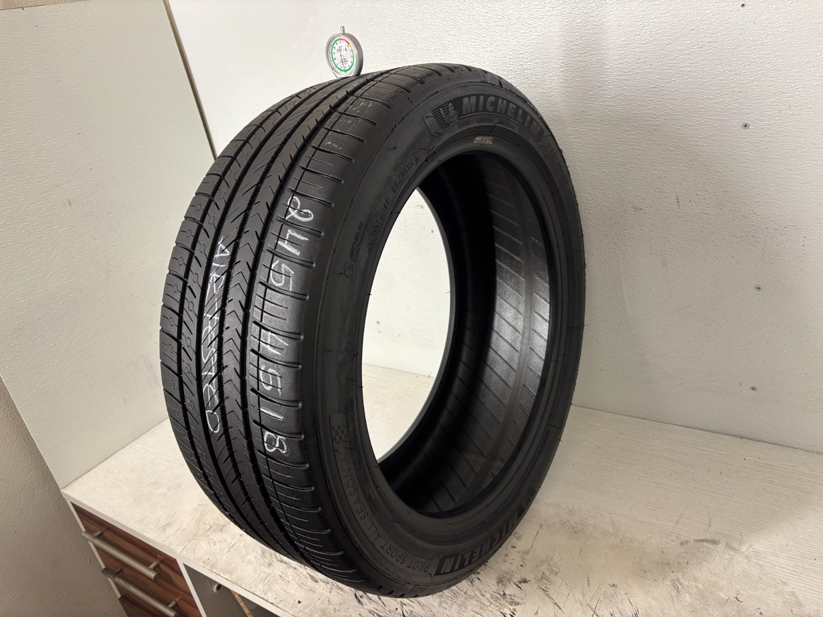 1 Tire 245 45 18 Michelin Pilot Sport A/S 4 (60-70% Tread Left) NO REPAIRS 100Y