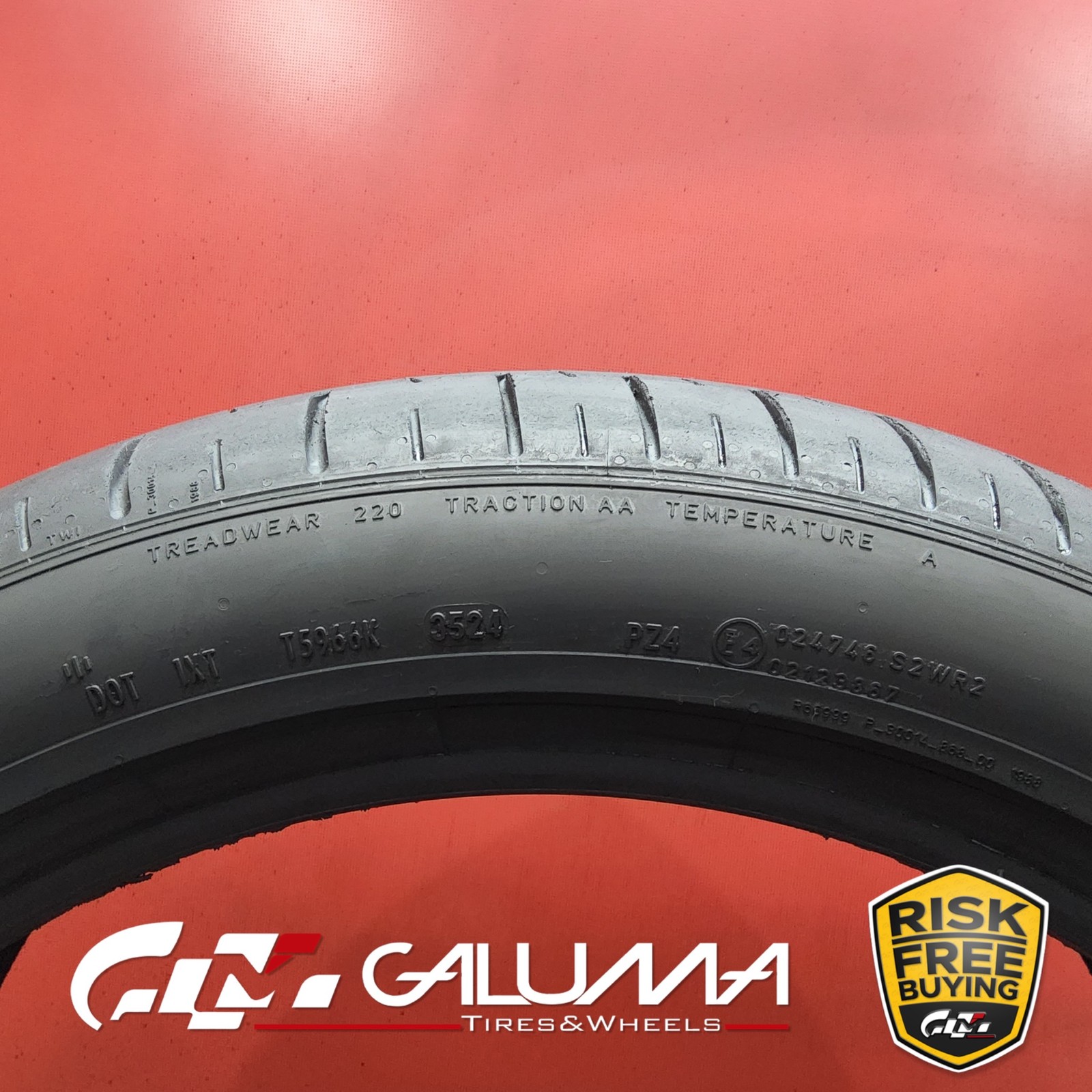 1 (One) Tire Pirelli P Zero PZ4 ND0 XL 275/40ZR20 275/40/20 2754020 106Y #91148