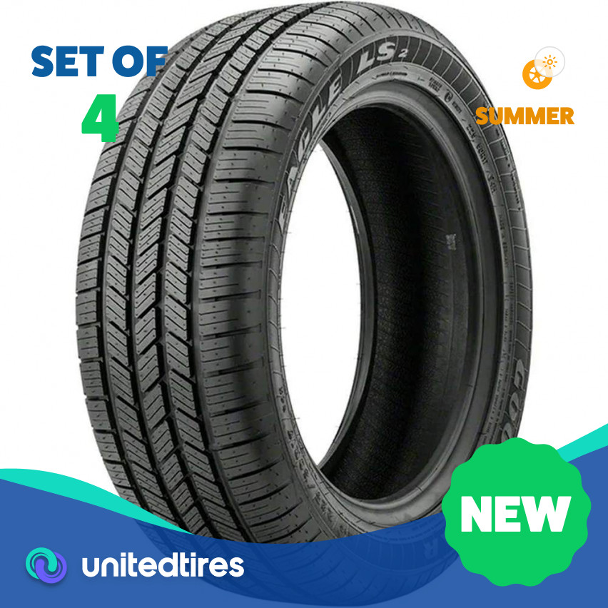 Set of (4) New P 225/55R18 Goodyear Eagle LS-2 97H