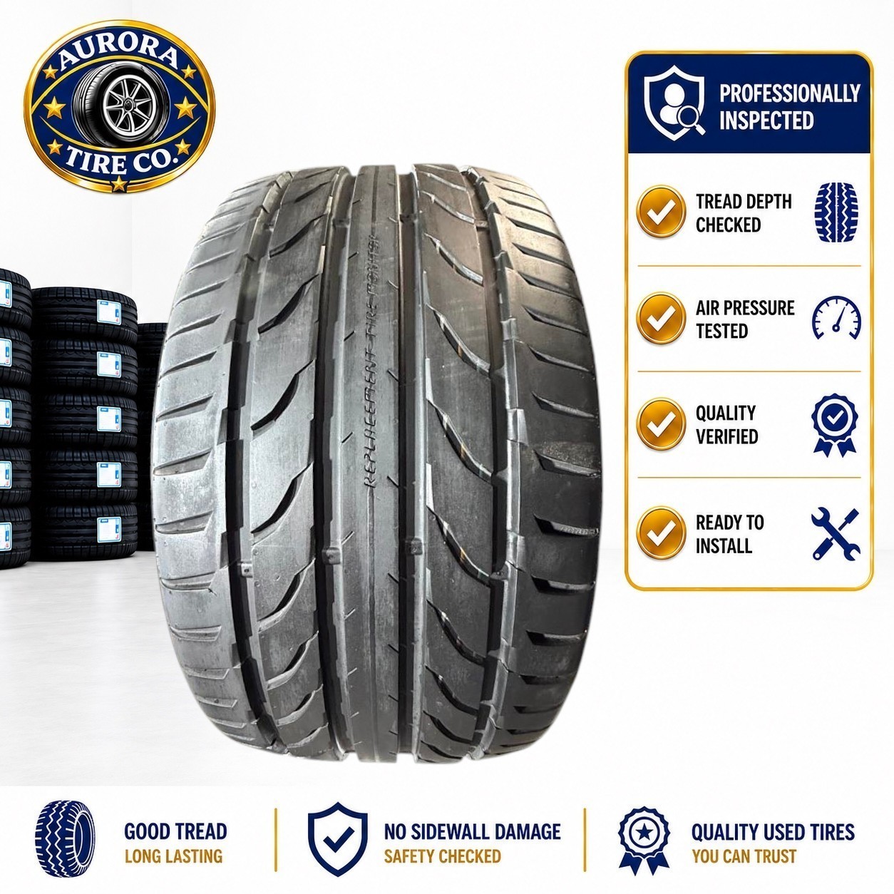 285/35R20 General GT G-Max RS 8/32 DOT3124