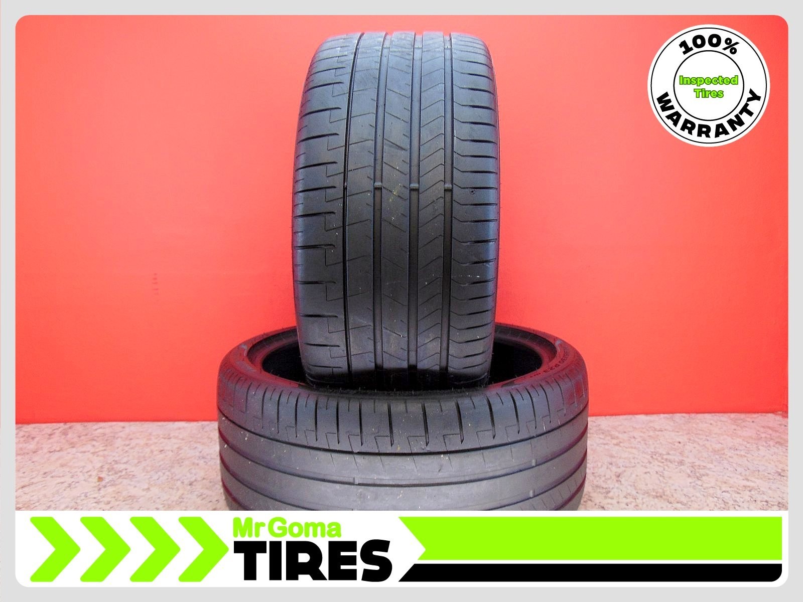 1 PIRELLI P ZERO TM PZ4 E XL HL315/30R23 USED TIRES 7.3/32 TREAD 111Y 3153023