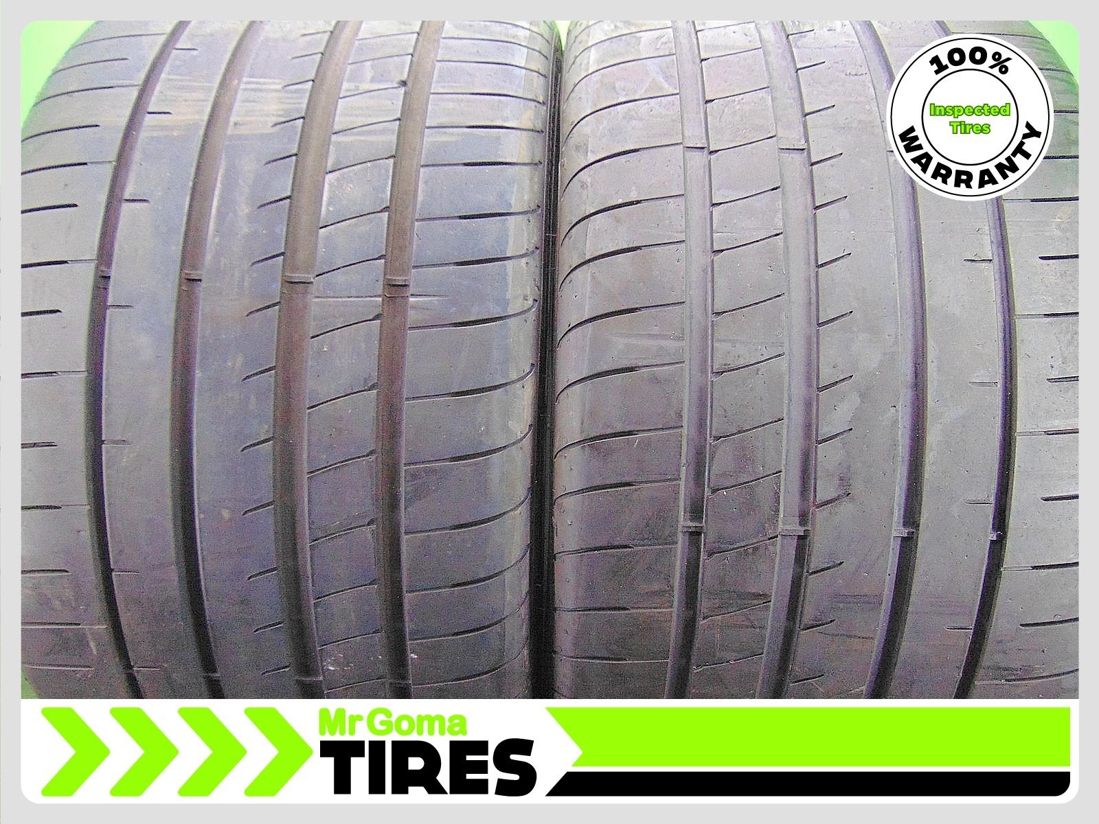 2 305/30R21 TIRES GOODYEAR EAGLE F1 ASYMMETRIC 3 NAO XL 6.9/32 TREAD AUDI OEM