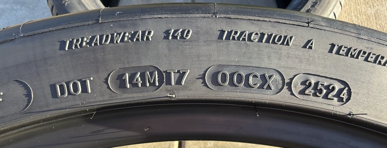 TWO BRAND NEW 345/25ZR21 (104Y) Michelin Pilot Sport Cup 2R ZP C8 Corvette Tires